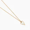 Collier Romancya Or Jaune Nacre