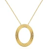 Collier Sautoir Agostino Acier Jaune