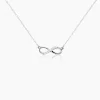 Collier Sohila Argent Blanc Oxyde De Zirconium