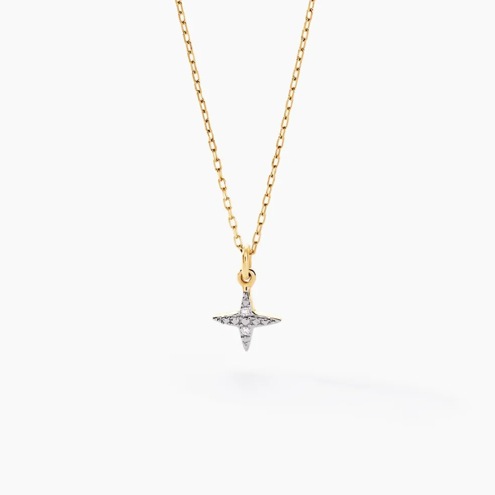Collier Starlight Or Jaune Diamant