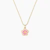 Collier Syna Fleur Or Jaune