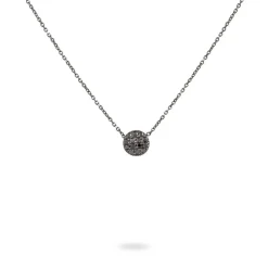 Collier Teani Or Blanc Diamant