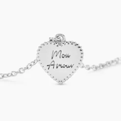 Collier Tiffen Argent Blanc