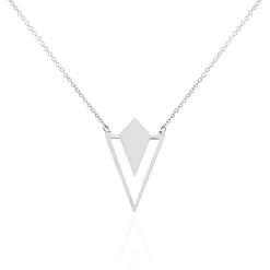 Collier Tylee Argent Blanc
