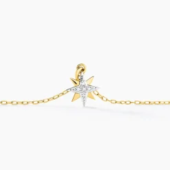 Collier Vangelis Or Jaune Diamant