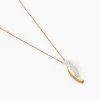Collier Vero Or Jaune Oxyde De Zirconium