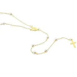 Collier Vesta Or Jaune Perle De Culture