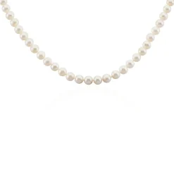 Collier Vincilia Or Jaune Perle De Culture