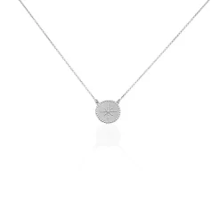 Collier Vinia Argent Blanc