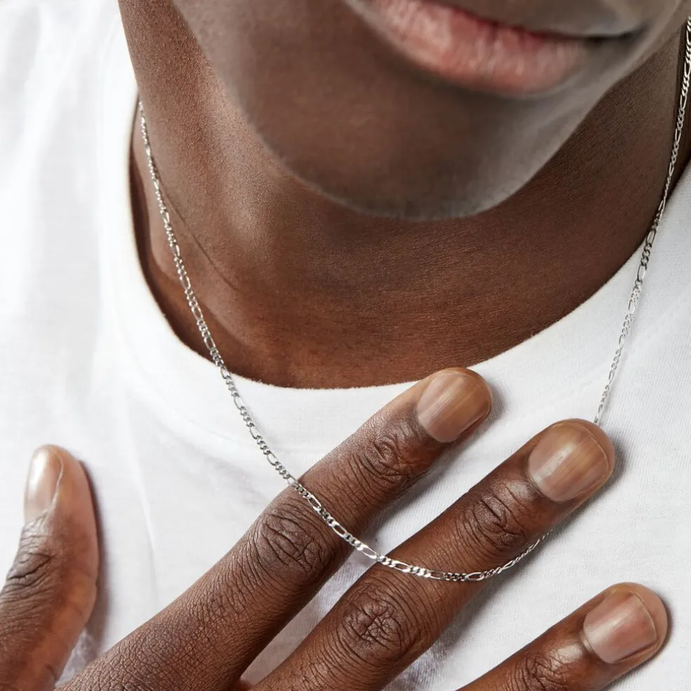 Collier Vivian Argent Blanc
