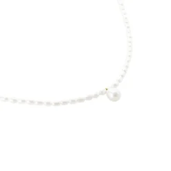 Collier Wilfrid Or Jaune Perle De Culture