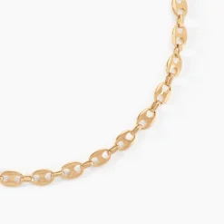 Collier William Plaqué Or Jaune