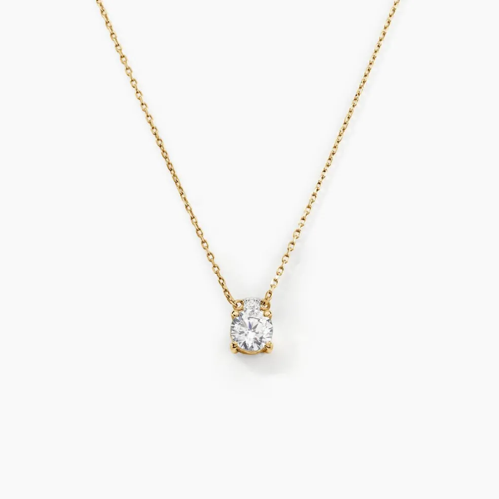 Collier Zilda Or Jaune Oxyde De Zirconium