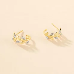 Créoles Emelyne Or Jaune Diamant