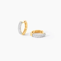 Créoles Jekaterina Or Jaune Diamant