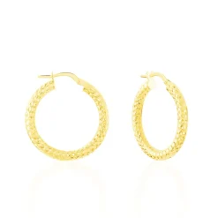 Créoles Udara Or Jaune