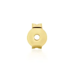 Fermoir Papillon Boucle D'oreille Or Jaune