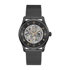Montre Boss Principle Skeleton Noir