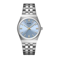 Montre Cluse Retro 70's Bleu