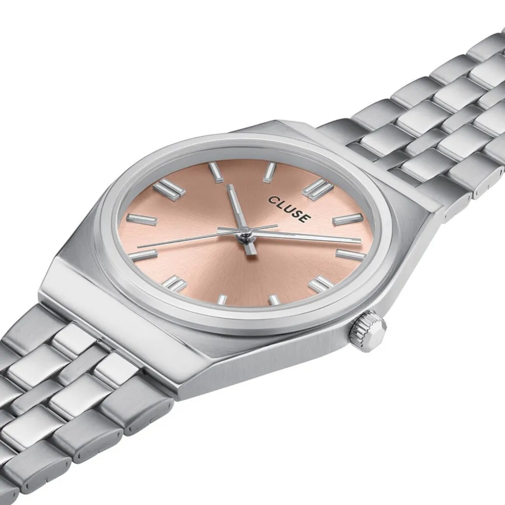 Montre Cluse Retro 70's Rose