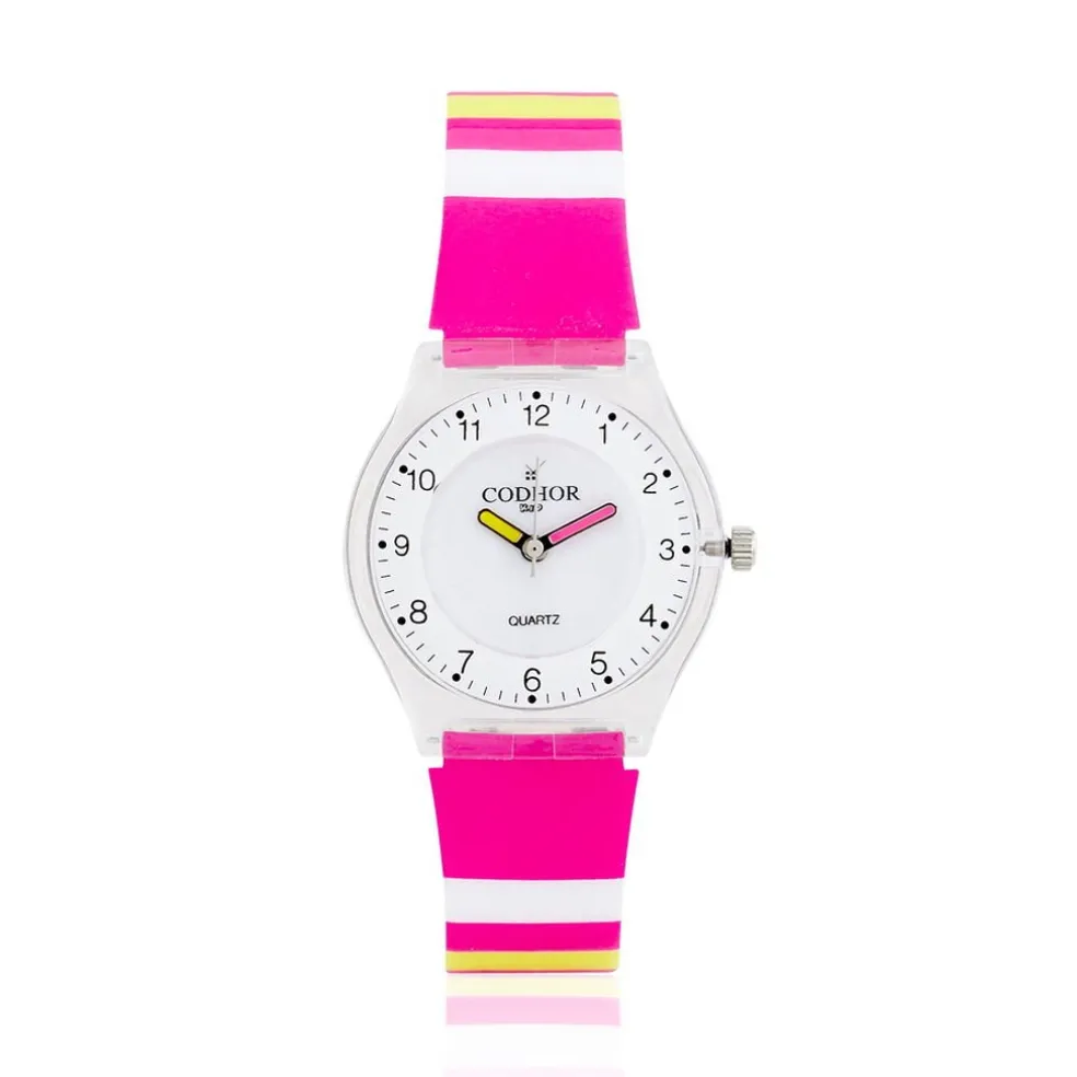 Montre Codhor Kid Rayure Blanc