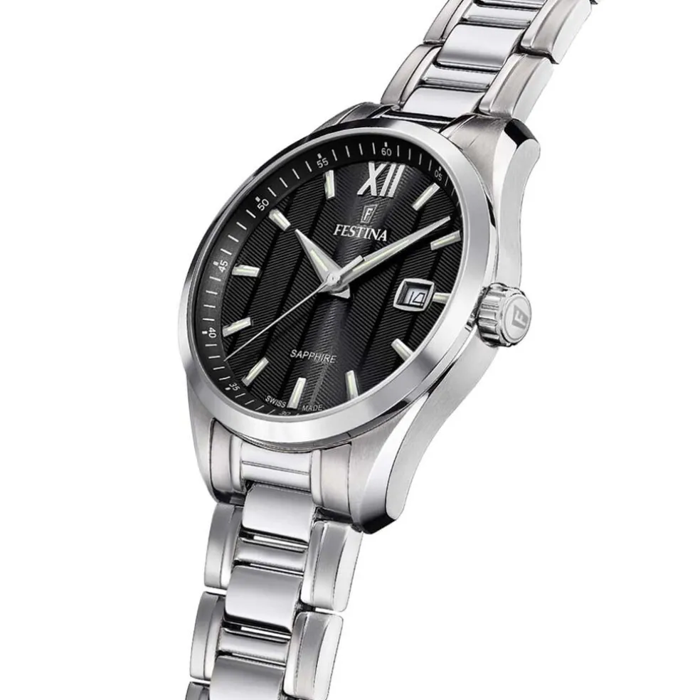 Montre Festina Swiss Made 37,5 Noir