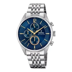 Montre Festina Timeless Chronograph Bleu