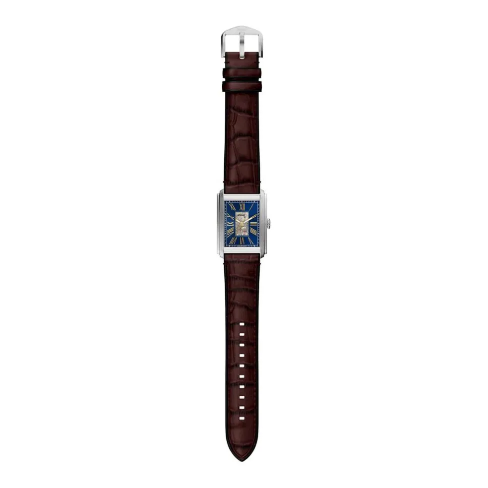 Montre Fossil Carraway Automatic Bleu