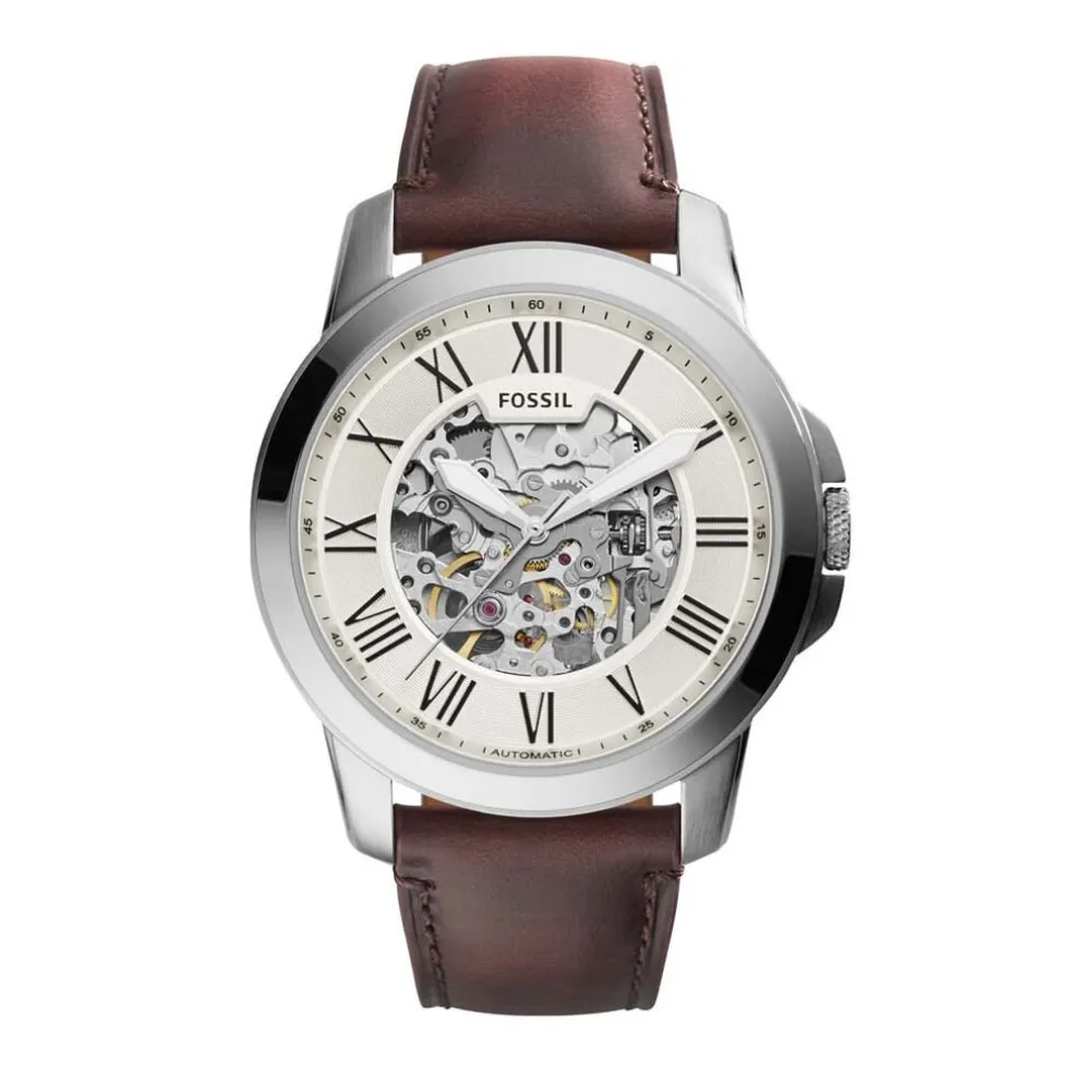 Montre Fossil Grant Automatique Beige
