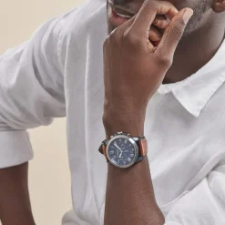 Montre Fossil Grant Bleu