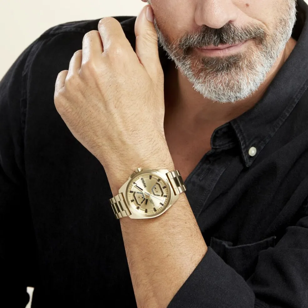 Montre Hugo Expose Doré