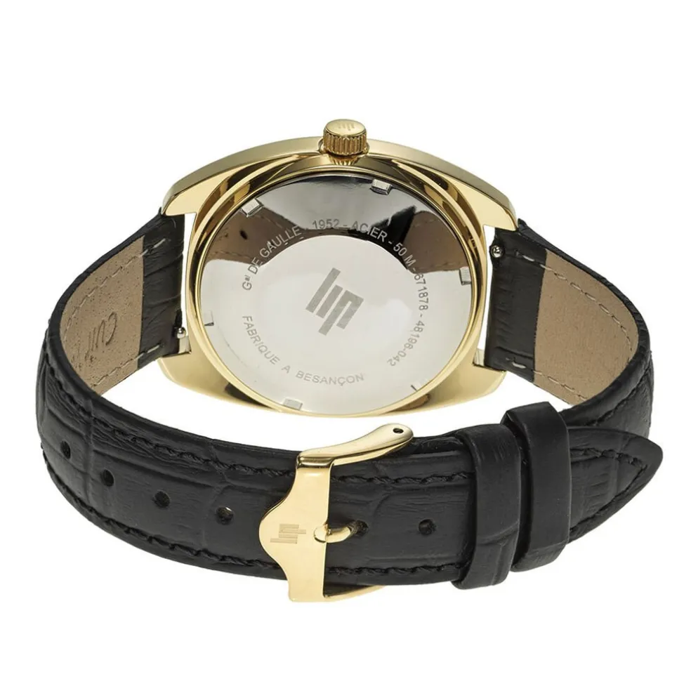Montre Lip General De Gaulle Noir