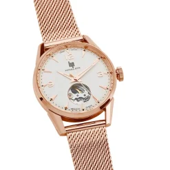 Montre Lip Himalaya C艙ur Battant Blanc
