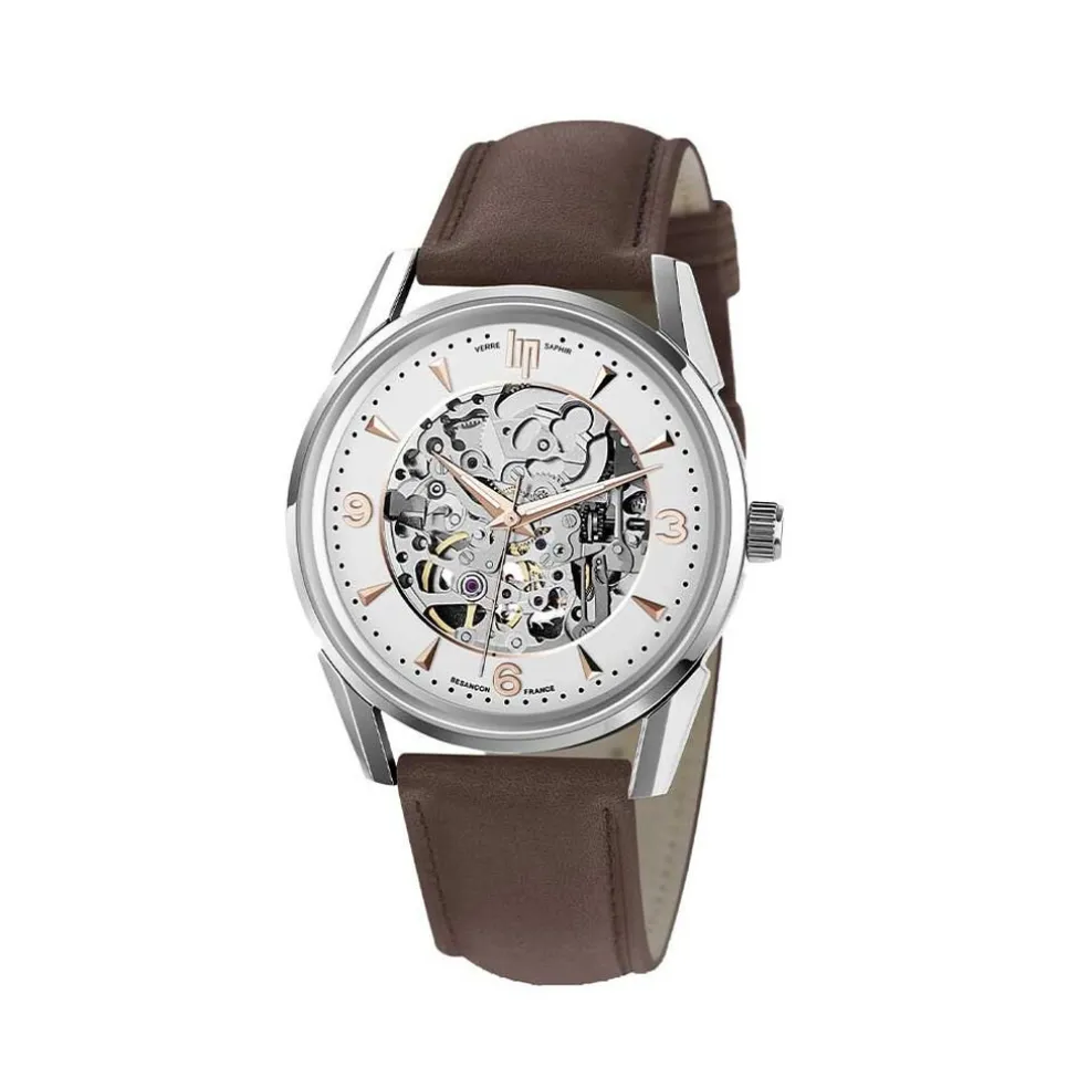 Montre Lip Himalaya Squelette Argenté