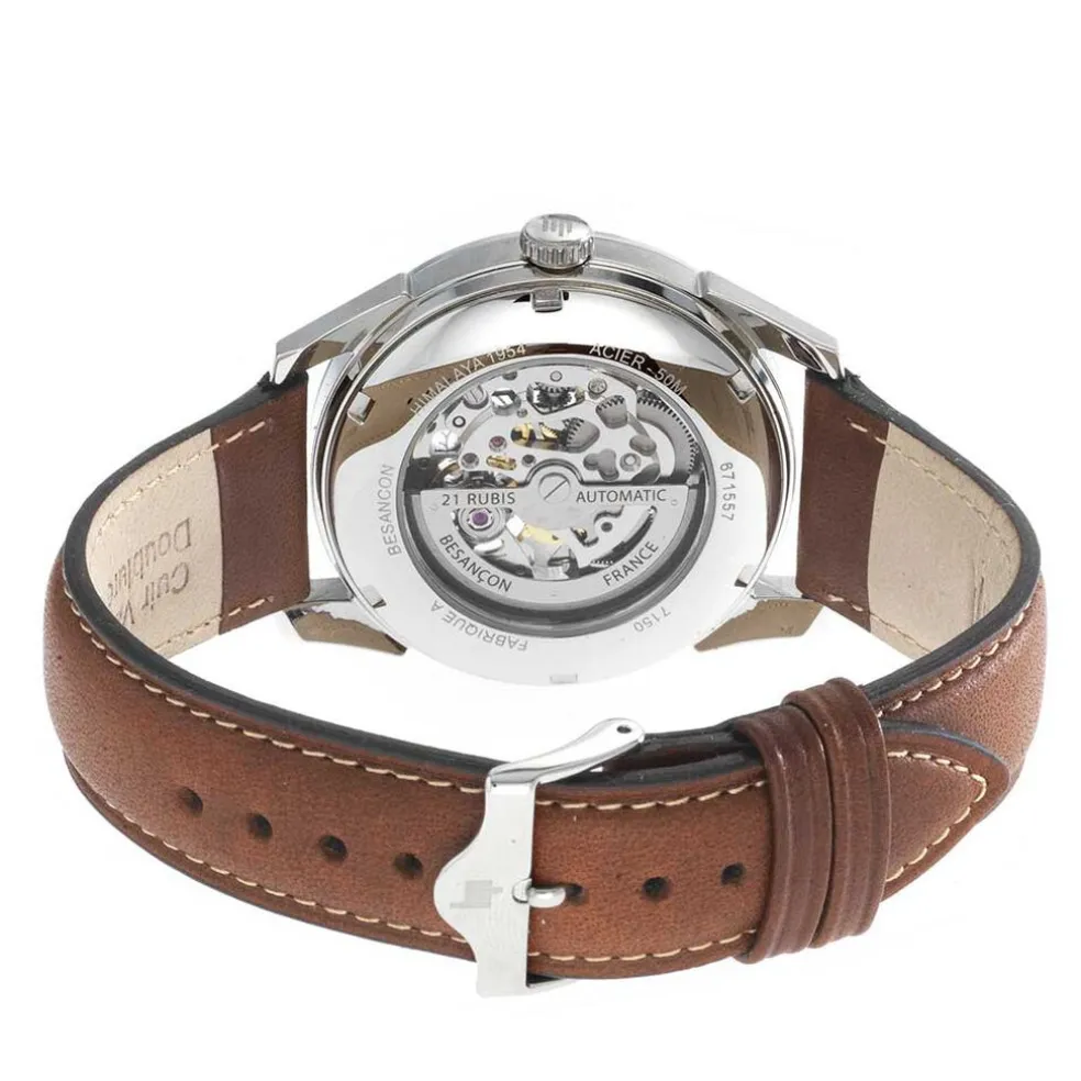 Montre Lip Himalaya Squelette Argenté