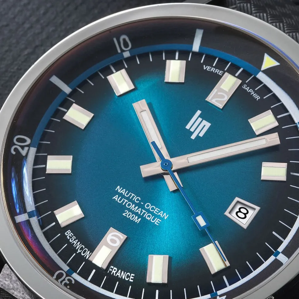 Montre Lip Nautic Ocean Bleu