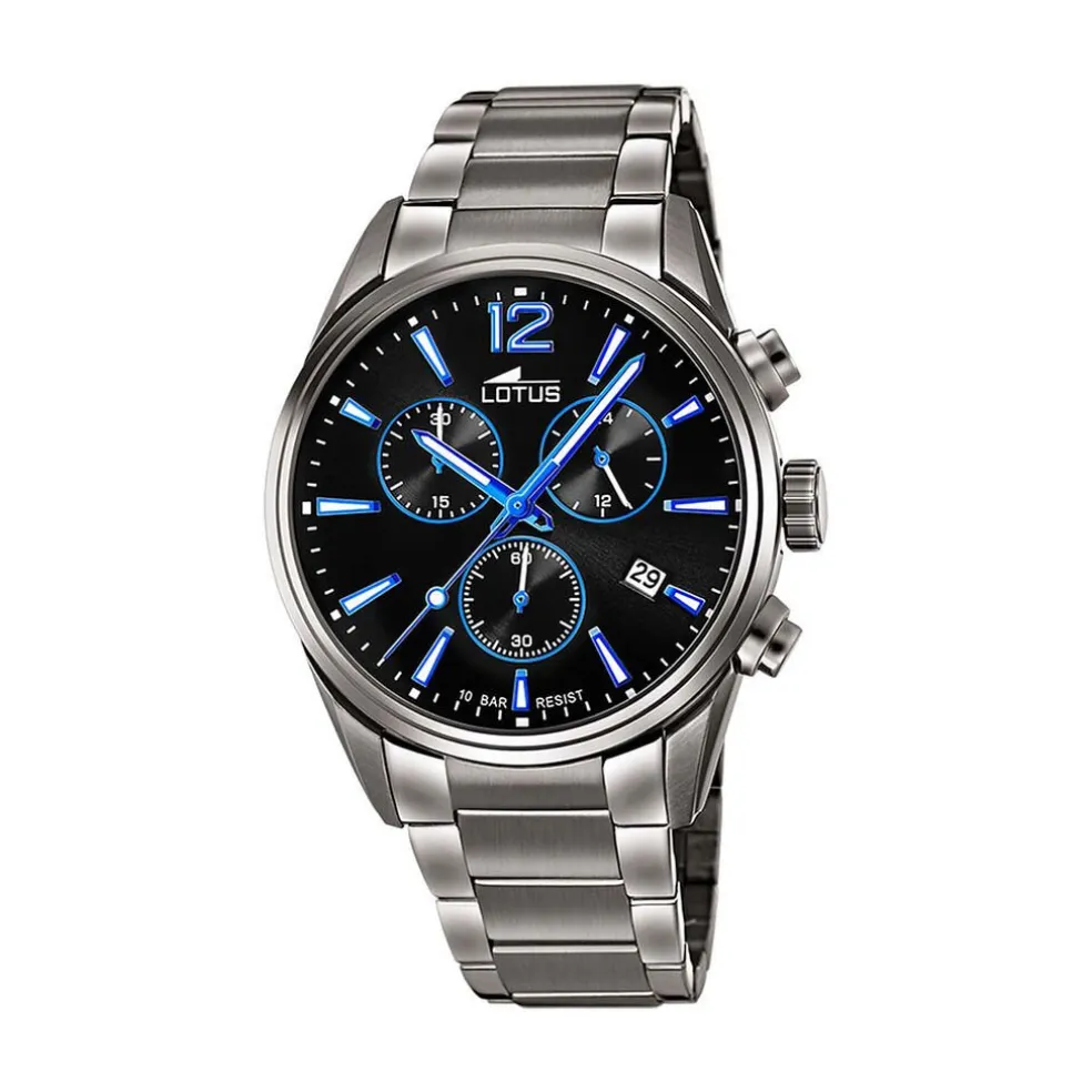 Montre Lotus Chrono Noir