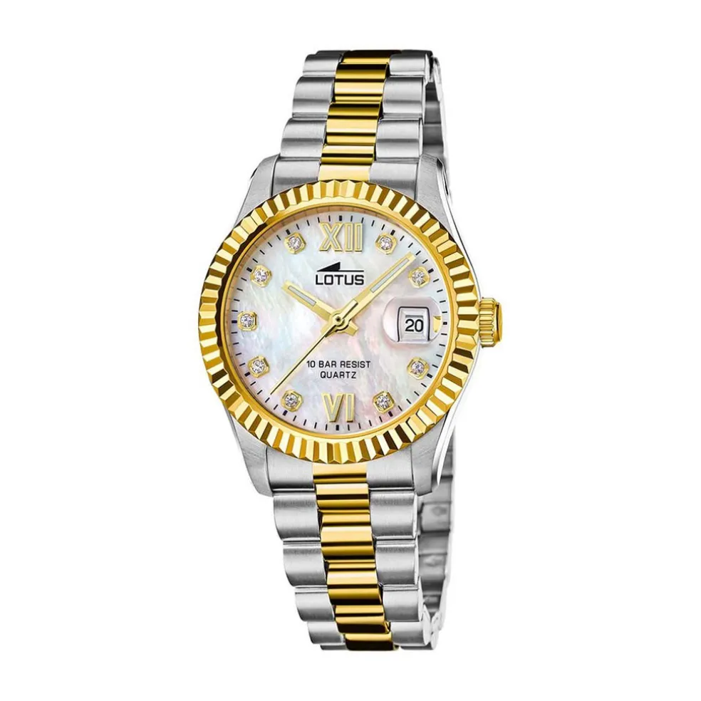 Montre Lotus Freedom Collection Nacre Blanche