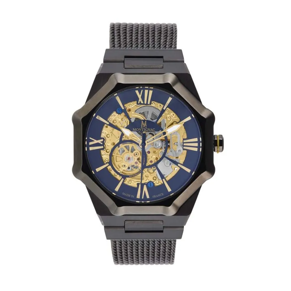 Montre Montignac Octogon Automatique Noir