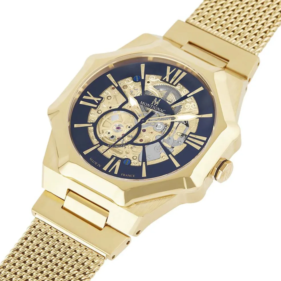 Montre Montignac Octogon Automatique Noir