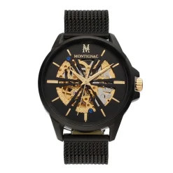 Montre Montignac Round Automatique Noir