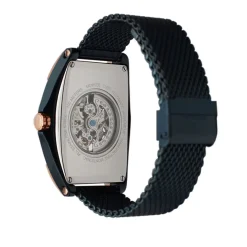 Montre Montignac Tonneau Automatique Bleu
