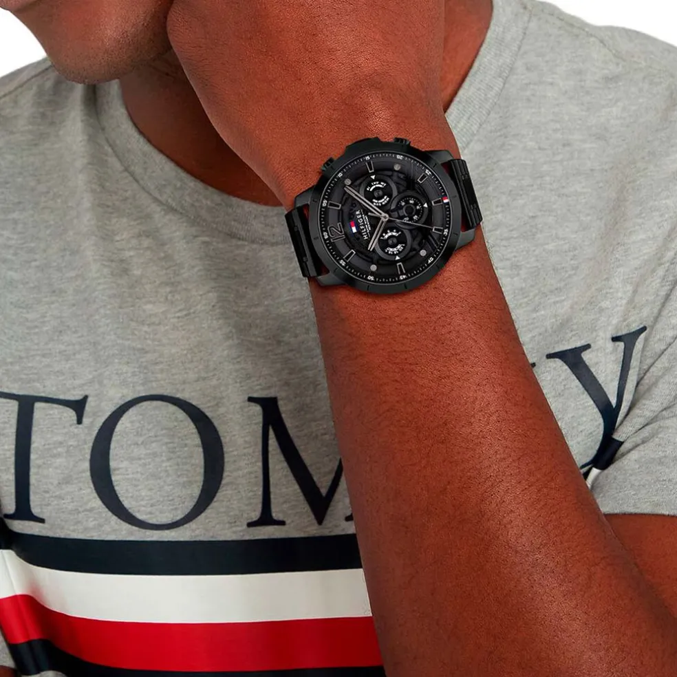 Montre Tommy Hilfiger Luca Noir