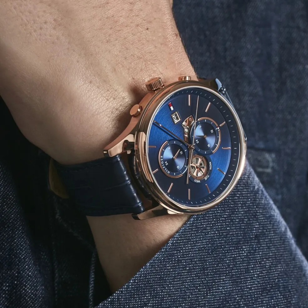 Montre Tommy Hilfiger Weston Bleu