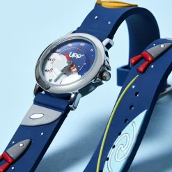 Montre Upp Fuzzy Bleu