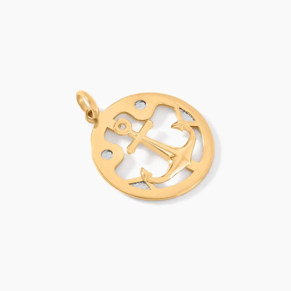 Pendentif Alvar Or Bicolore