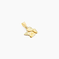 Pendentif Ange Penseur Or Jaune
