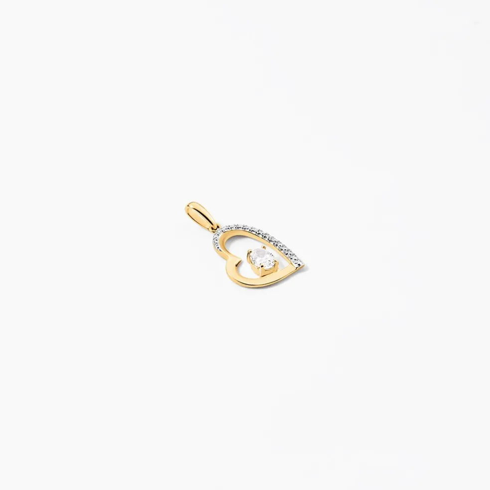 Pendentif Arduinna Or Jaune Oxyde De Zirconium