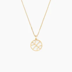 Pendentif Aster Or Jaune