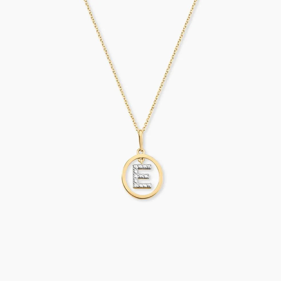Pendentif Auri Or Bicolore